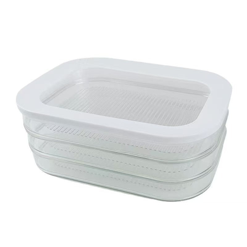 ✨ LIMITED-TIME 50% OFF | Clear Stackable Fridge Storage Containers with Lids – Space-Saving Food Organizers for Produce, Snacks & Leftovers 🥬🥩