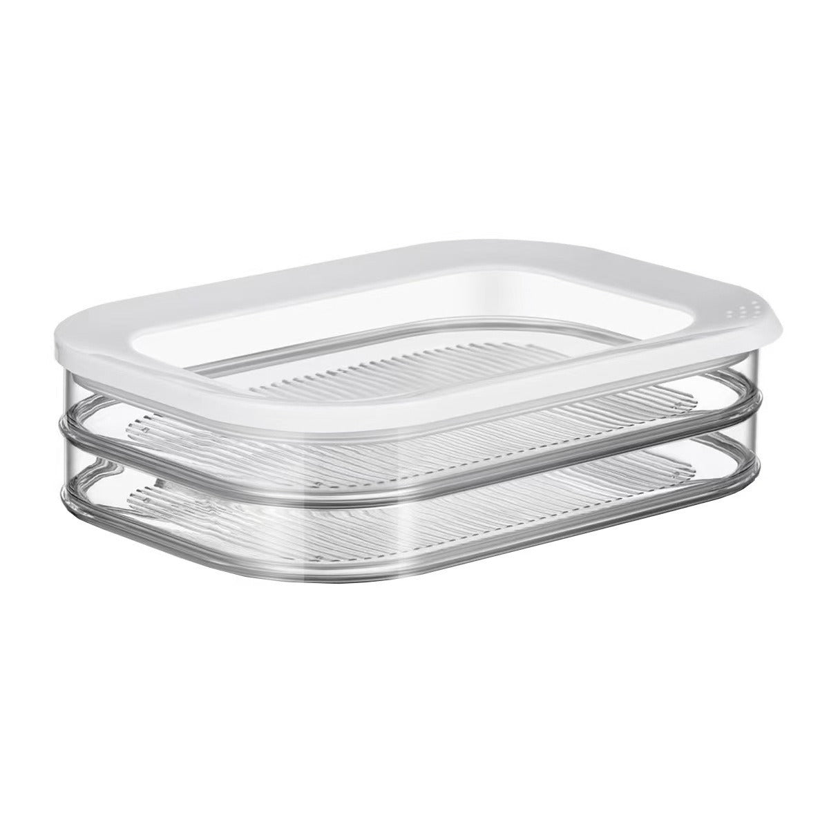 ✨ LIMITED-TIME 50% OFF | Clear Stackable Fridge Storage Containers with Lids – Space-Saving Food Organizers for Produce, Snacks & Leftovers 🥬🥩