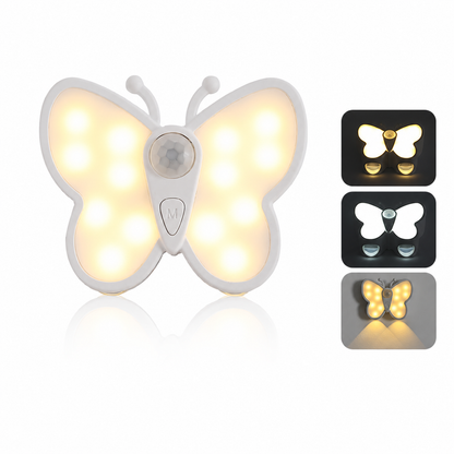 Butterfly Motion Sensor Rechargeable Night Light