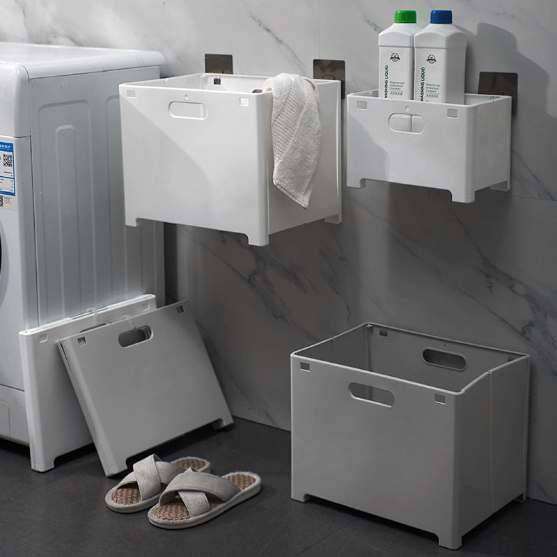 Foldable Wall-Mounted Laundry Basket