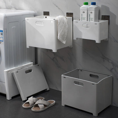 Foldable Wall-Mounted Laundry Basket