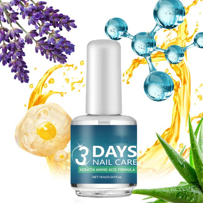 💖💕Limited-Time 50% Off ✨3 Days Gloss & Care Nail Formula
