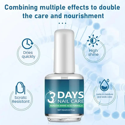 💖💕Limited-Time 50% Off ✨3 Days Gloss & Care Nail Formula
