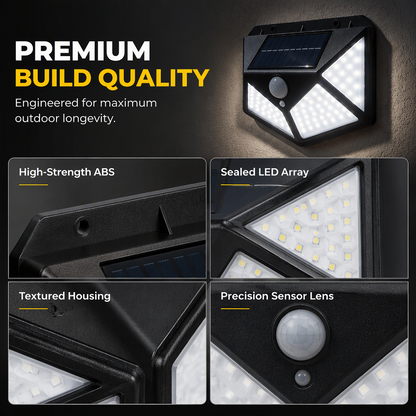 🎁BUY 2 GET 1 FREE ✨ Solar Motion Sensor Outdoor Wall Lights💡
