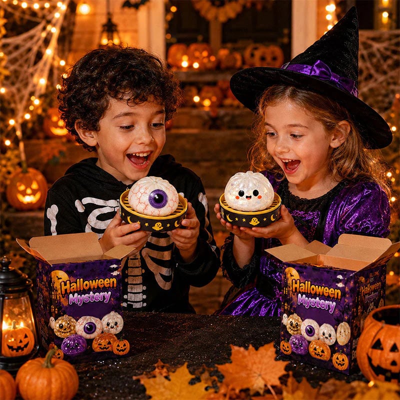 🎃 50% OFF TODAY⚡ Ultimate Halloween Stress Reliever! Cute Slow-Rebound Ghost Charm 👻✨