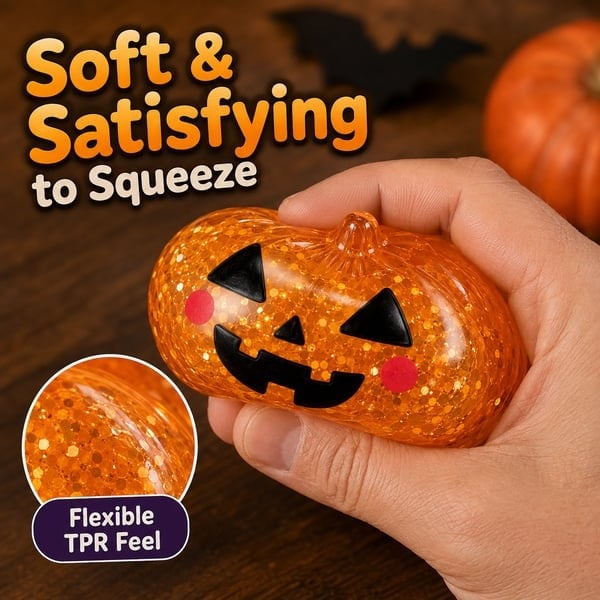 🎃 50% OFF TODAY⚡ Ultimate Halloween Stress Reliever! Cute Slow-Rebound Ghost Charm 👻✨