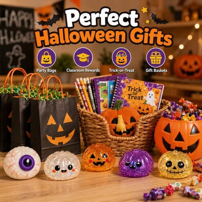 🎃 50% OFF TODAY⚡ Ultimate Halloween Stress Reliever! Cute Slow-Rebound Ghost Charm 👻✨