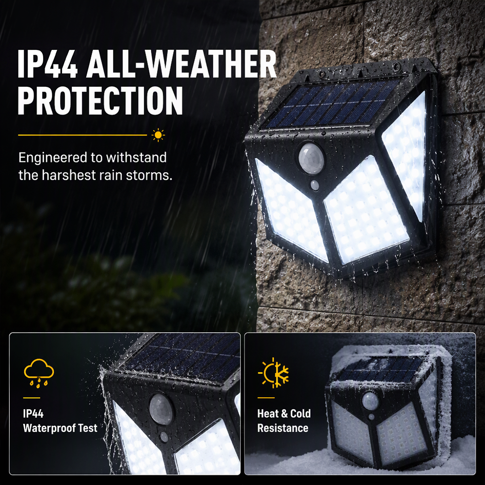 🎁BUY 2 GET 1 FREE ✨ Solar Motion Sensor Outdoor Wall Lights💡