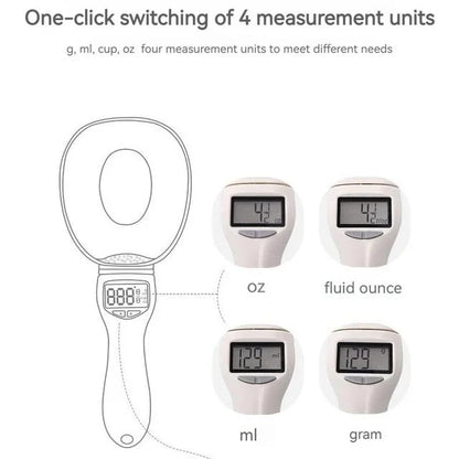 🔥Last Day 50% OFF🔥 Smart Measuring Spoon 🥄⚖️ Precision Cooking Made Easy! 🎂☕