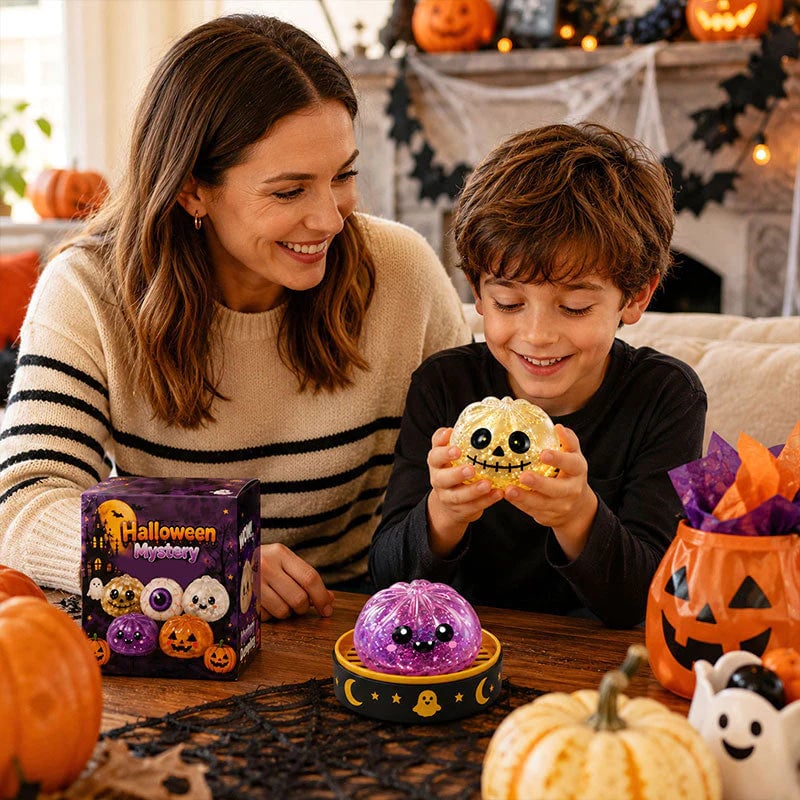 🎃 50% OFF TODAY⚡ Ultimate Halloween Stress Reliever! Cute Slow-Rebound Ghost Charm 👻✨