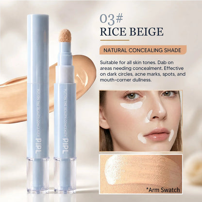 Limited Stock ⏰️Buy 1 Get 1 Free！ 24H Full-Coverage Concealer Pen – Lightweight & Blendable Formula