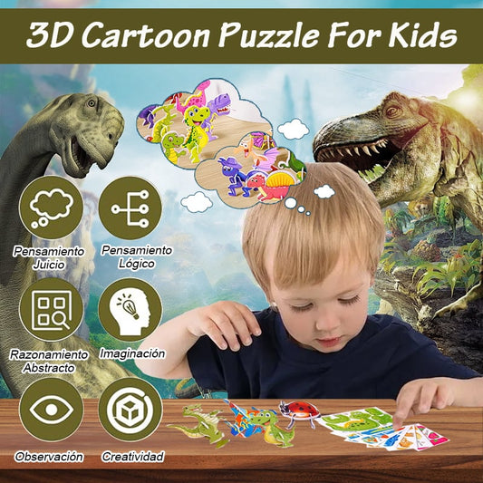 🎁BUY 1 GET 1 FREE🎁Montessori Wooden Puzzle Set – Fun Hands-On Early Learning & Screen-Free Brain Teaser 🧩🧸
