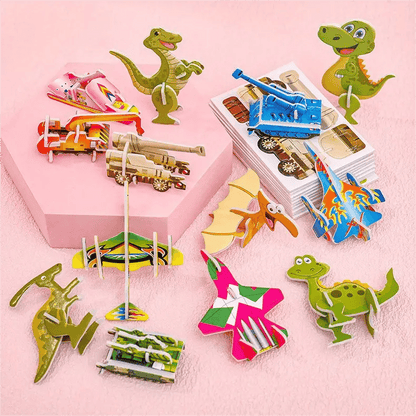 🎁BUY 1 GET 1 FREE🎁Montessori Wooden Puzzle Set – Fun Hands-On Early Learning & Screen-Free Brain Teaser 🧩🧸