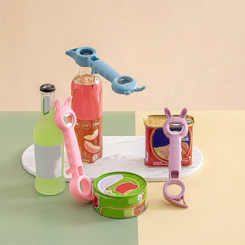 🎁 BUY 1 GET 1 FREE | Multifunction Bottle & Jar Opener – Easy-Grip, Multi-Size Design for Stubborn Lids & Caps ✨