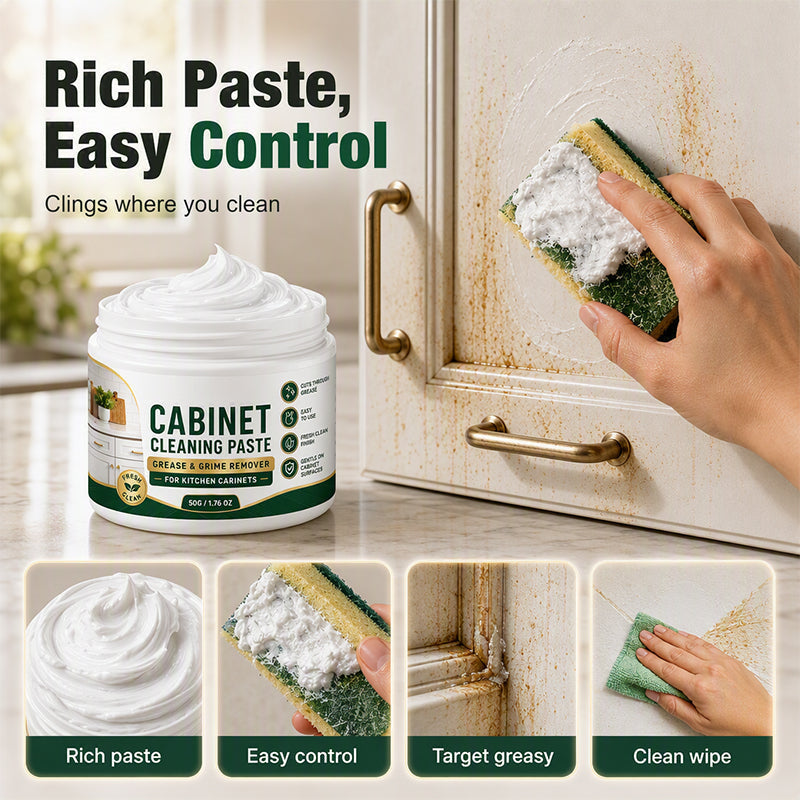 🎁 BUY 1 GET 1 FREE | Multi-Surface Kitchen Degreasing Cleaning Paste – Cut Through Grease, Grime & Everyday Buildup ✨