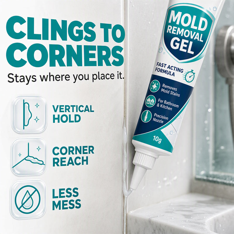🏆 Last Day Special Price ! 🧼Buy 1 Get 1 Free🎁 Mold Remover Gel | Precision Bathroom & Kitchen Care