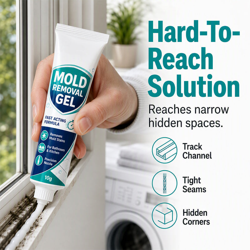 🏆 Last Day Special Price ! 🧼Buy 1 Get 1 Free🎁 Mold Remover Gel | Precision Bathroom & Kitchen Care