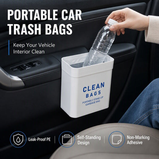 🔥 LIMITED-TIME 50% OFF 🚗 Self-Standing Car Trash Bags — Keep Clutter Contained, Save Space & Clean Up Fast