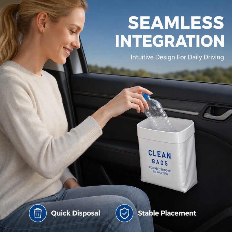 🔥 LIMITED-TIME 50% OFF 🚗 Self-Standing Car Trash Bags — Keep Clutter Contained, Save Space & Clean Up Fast