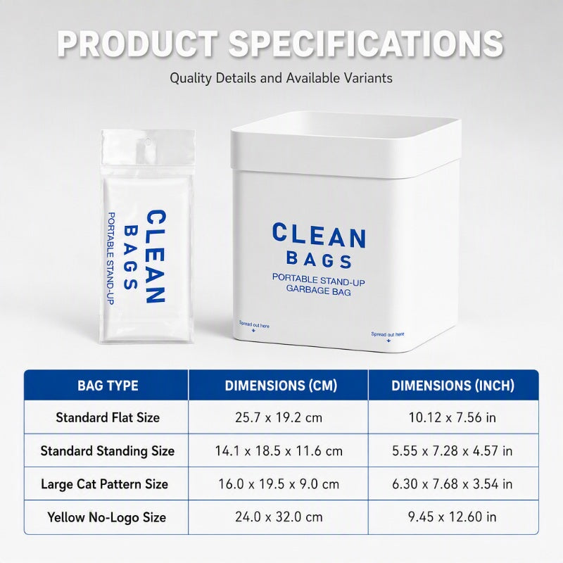 🔥 LIMITED-TIME 50% OFF 🚗 Self-Standing Car Trash Bags — Keep Clutter Contained, Save Space & Clean Up Fast
